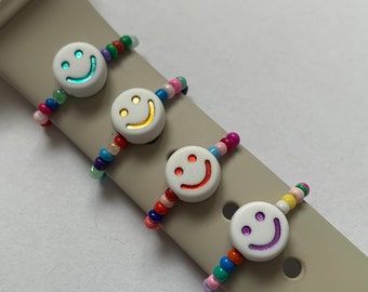 Cute, fun, Smiley face single halo 38-40mm