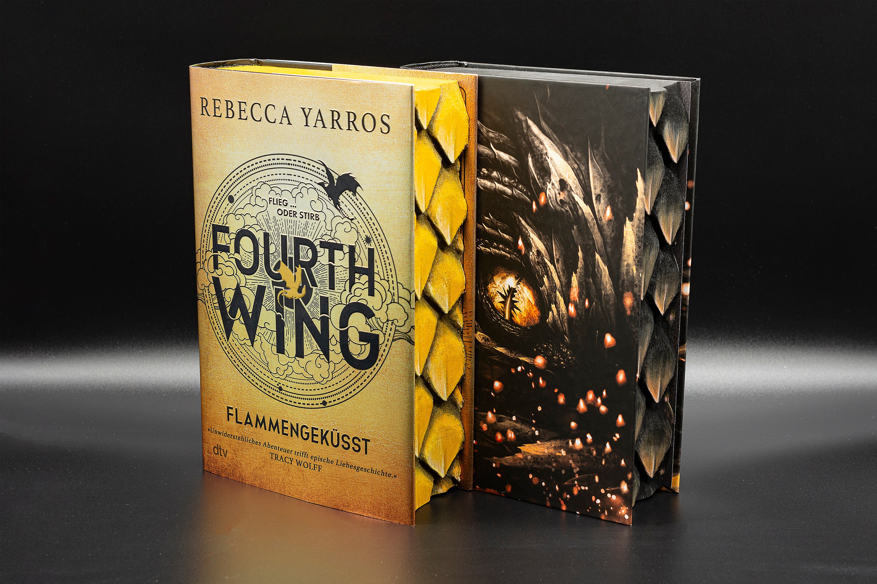 FOURTH WING ANDARNA 2.0 Flame Kissed 3D Edges With Painting