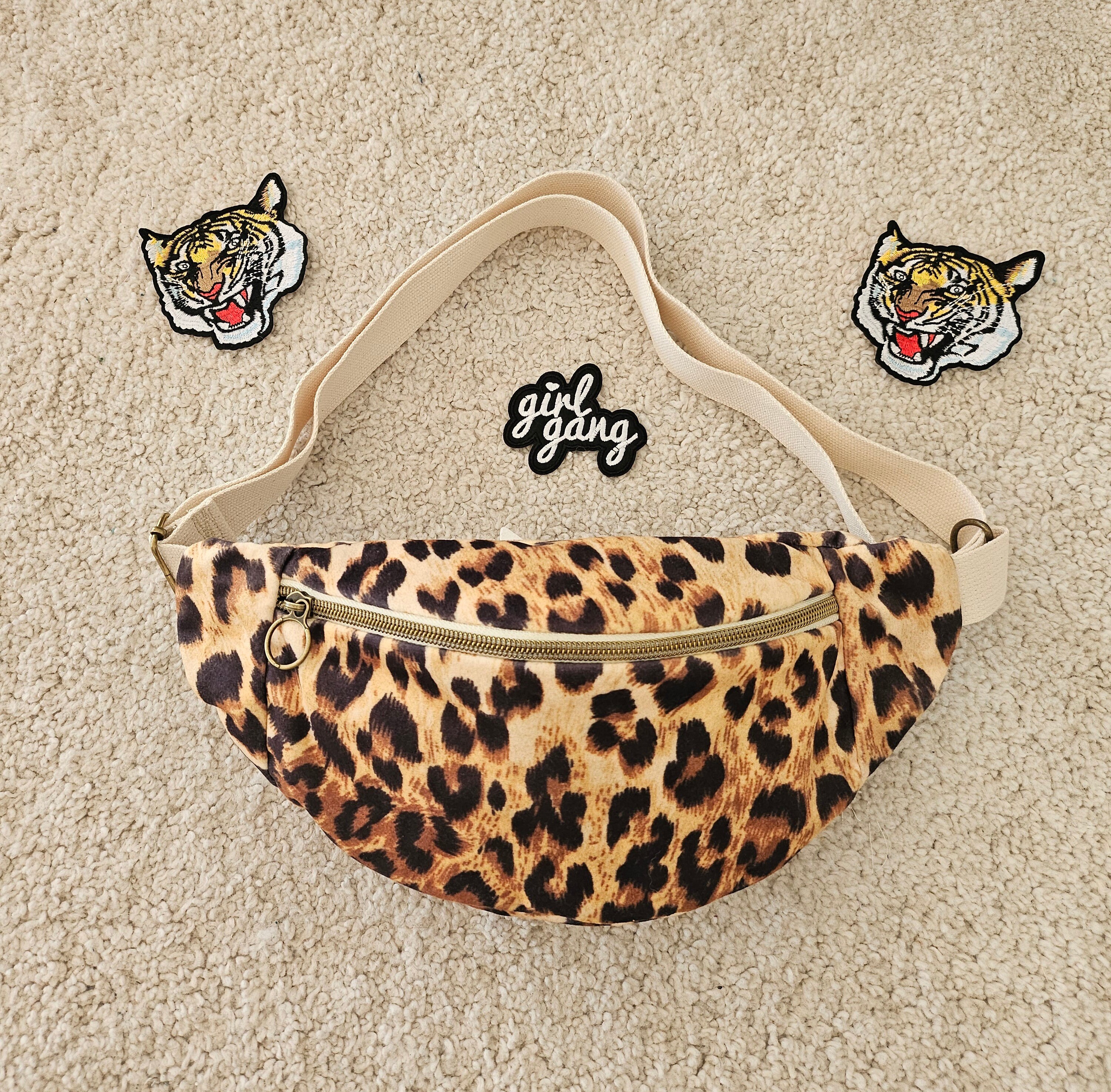 Leopard fanny packs discount