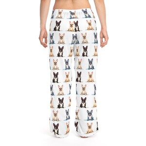 French Bulldog Pajamas Women s Pajama Pants Dog Mom Frenchie Pajama Pant Christmas Gift Cute Dog Print Mothers Day Gifts for Her Custom Etsy UK