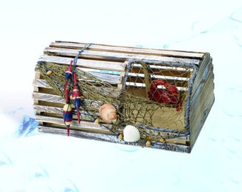 SH Decorative Nautical Lobster Trap