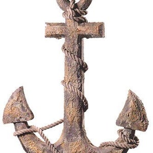 Antique Finish Wooden Anchor