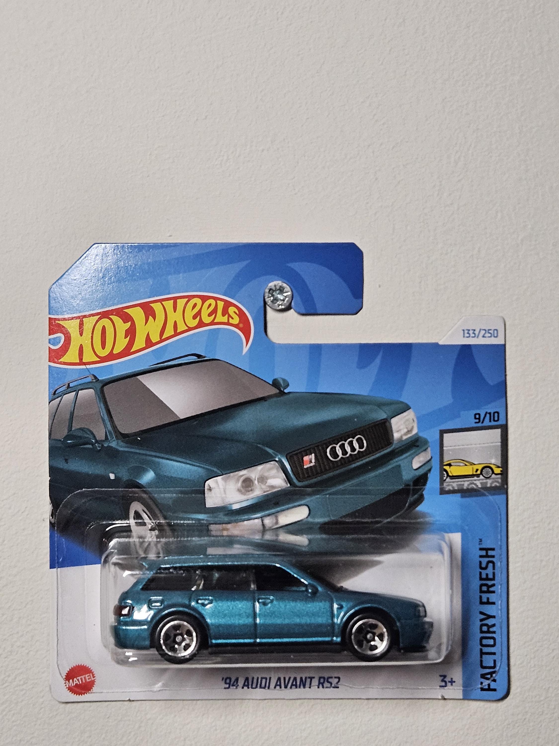 Audi RS2 Avant Hotwheels Diecast Green Gift for Him Gift for