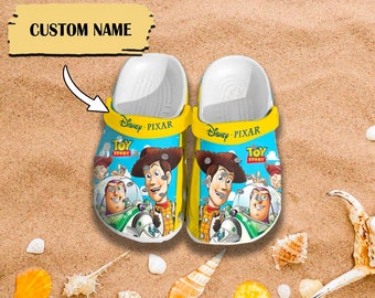 Benutzerdefinierte Computeranimation Clog, Charaktere Clogs, Spielzeugfilm Sandalen, Charaktere Sandalen, Spielzeug Schuhe, Magic World Schuhe, Cartoon Fan Geschenk