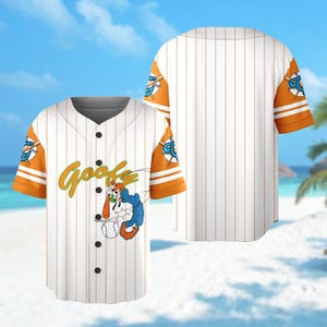 Custom Dog Cartoon Baseball Jersey, Animated Dog Character Basketball Jersey Team, Magic Kingdom Shirt, Birthday Gift For Kid Adult