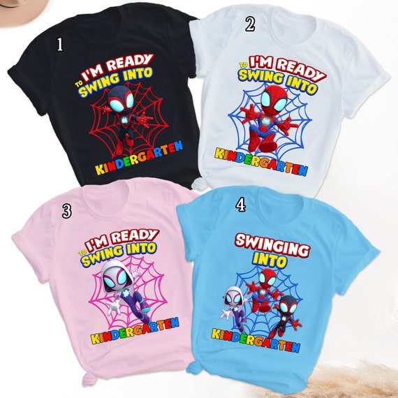 Kindergarten Tshirt Back To School Tee Superhero Shirt Kids Kindergarten Tshirt Back To School Tee Superhero Shirt Kids