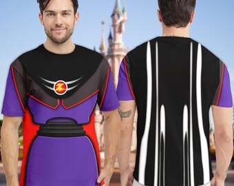 Zurg Shirts, Antagonist Toy Cosplay Costume 3D T-Shirt, Toy Story Character Men Shirt, Halloween Costume For Family Group T Shirt