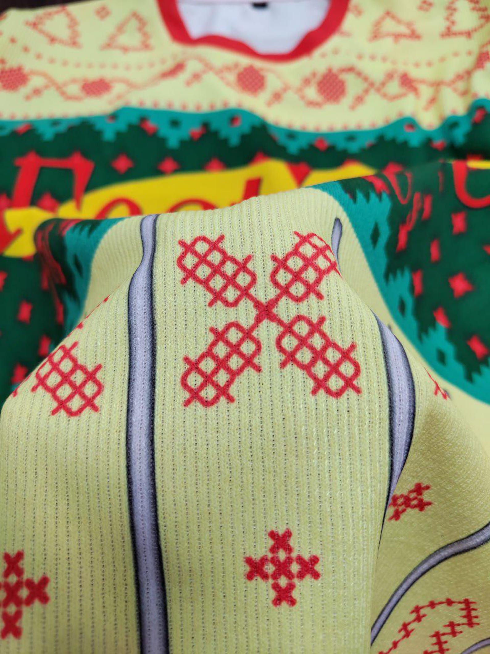 Personalized Custom Logo 3D Ugly Christmas Sweater, Custom Company Logo