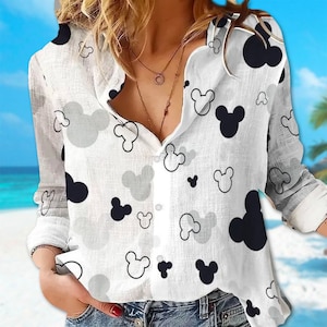 Chemise mickey femme hotsell