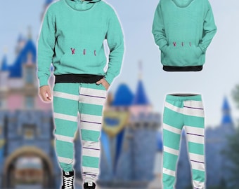 Vanellope Von Schweetz Costume Hoodie, Wreck It Ralph Cosplay Costume Sweatshirt, Halloween Costume Sweatshirt , All Over Print Outfit