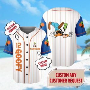 Maillot de baseball personnalisé dessin animé chien, maillot de basket-ball personnage chien personnalisé, chemise chien papa fête des pères, cadeau d'anniversaire pour enfant adulte