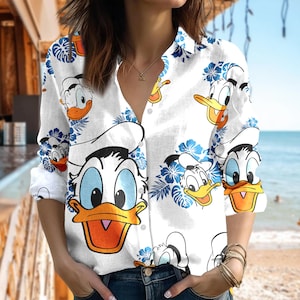 Donald Duck Women Etsy