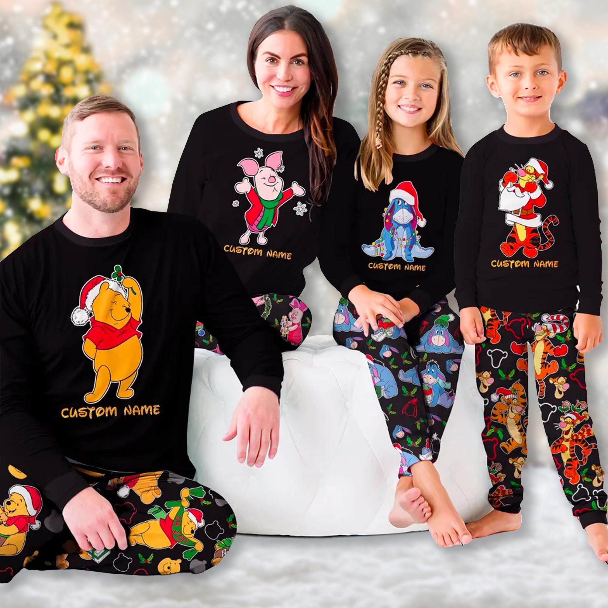 Winnie the Pooh Pajamas Adult Etsy UK
