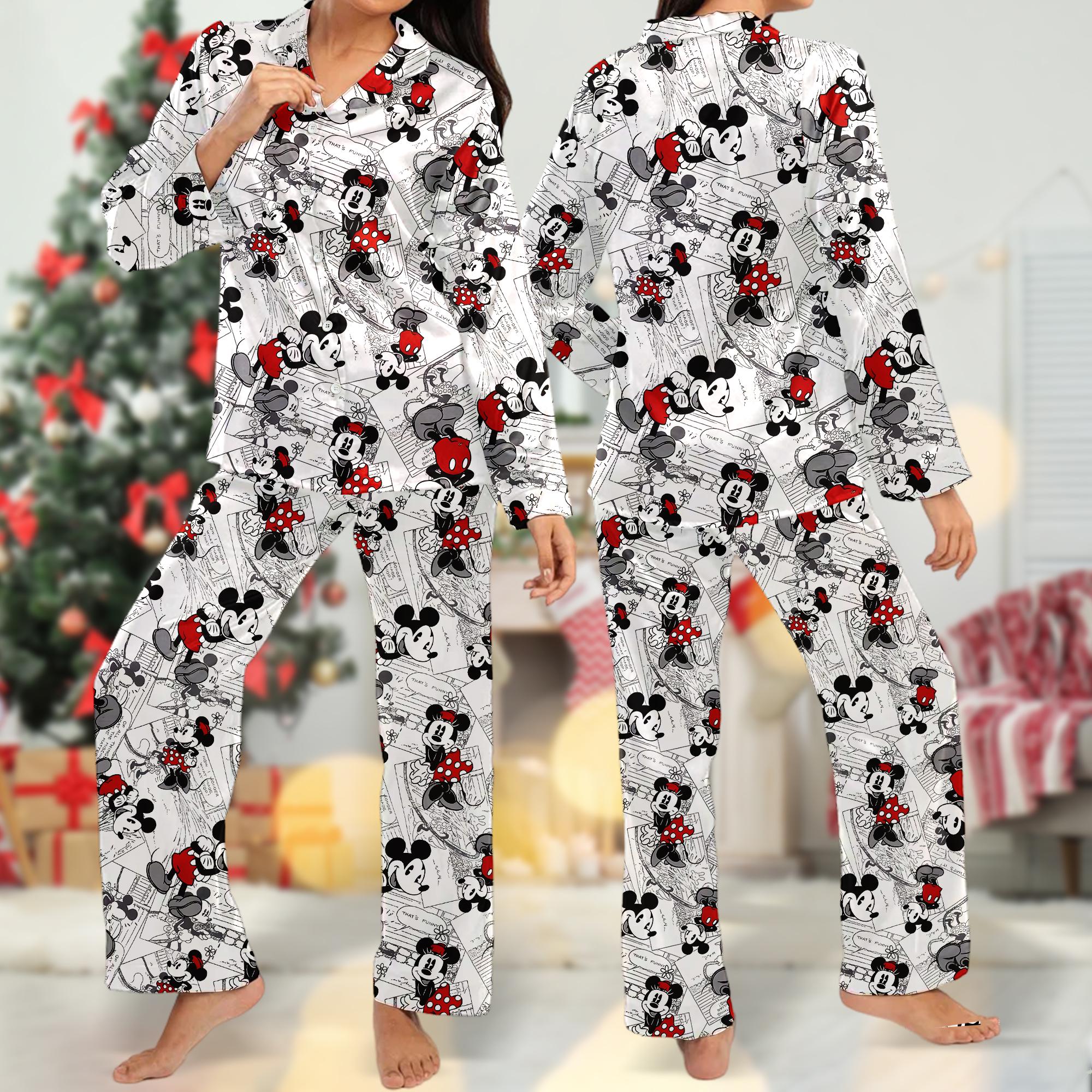 Mickey holiday pajamas sale