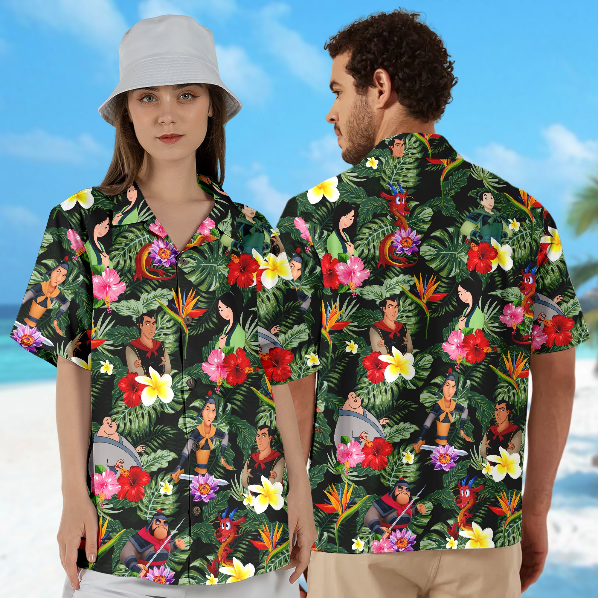【レア】HAWAIIAN SERIES コンパイルハワイアンセットアップ24SS アロハシャツ ハワイアンシャツ トロピカル ハイビスカス