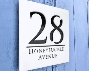 3D House Number Address Sign House Number Sign Moving Gift, House Sign, Street Sign, Door Number, Name Sign, Personalized Logo Sign