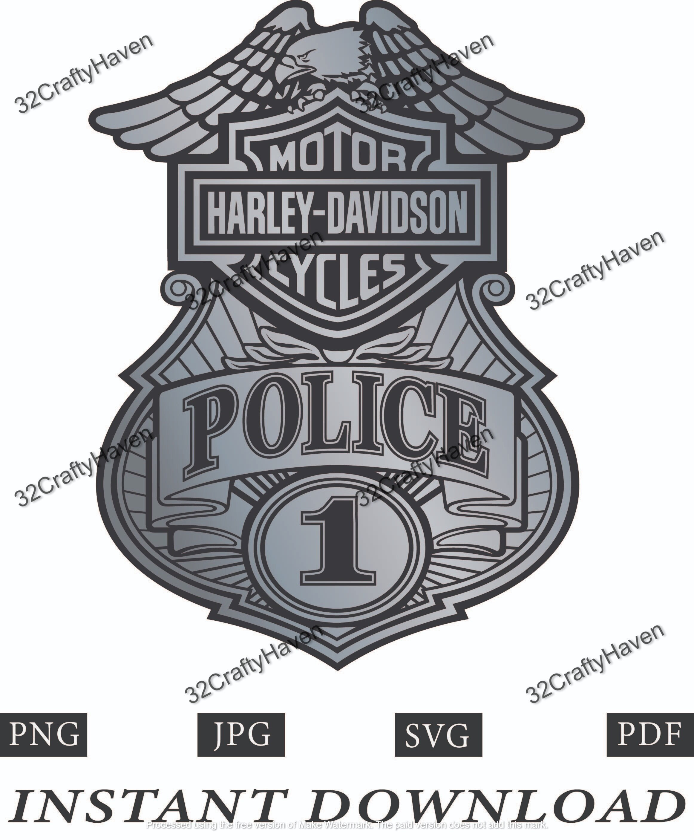 Aufkleber  Harley-Davidson Insignia GPDC344065 / Aufkleber