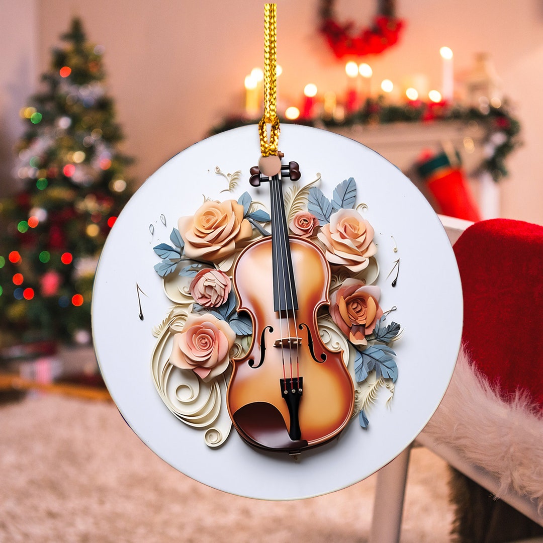 Violon Christmas 2023 Ornament Custom Violon Gift for Violon Etsy