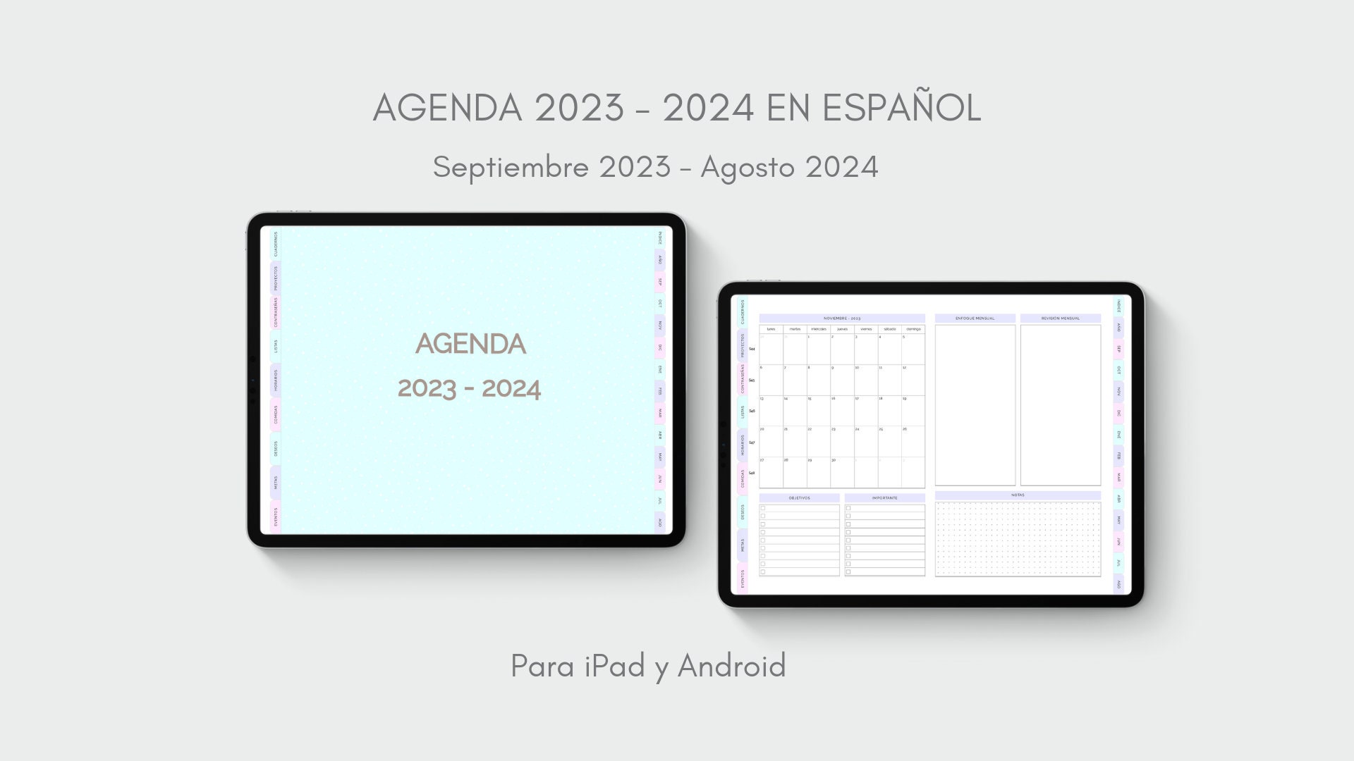 Agenda Digital Español 