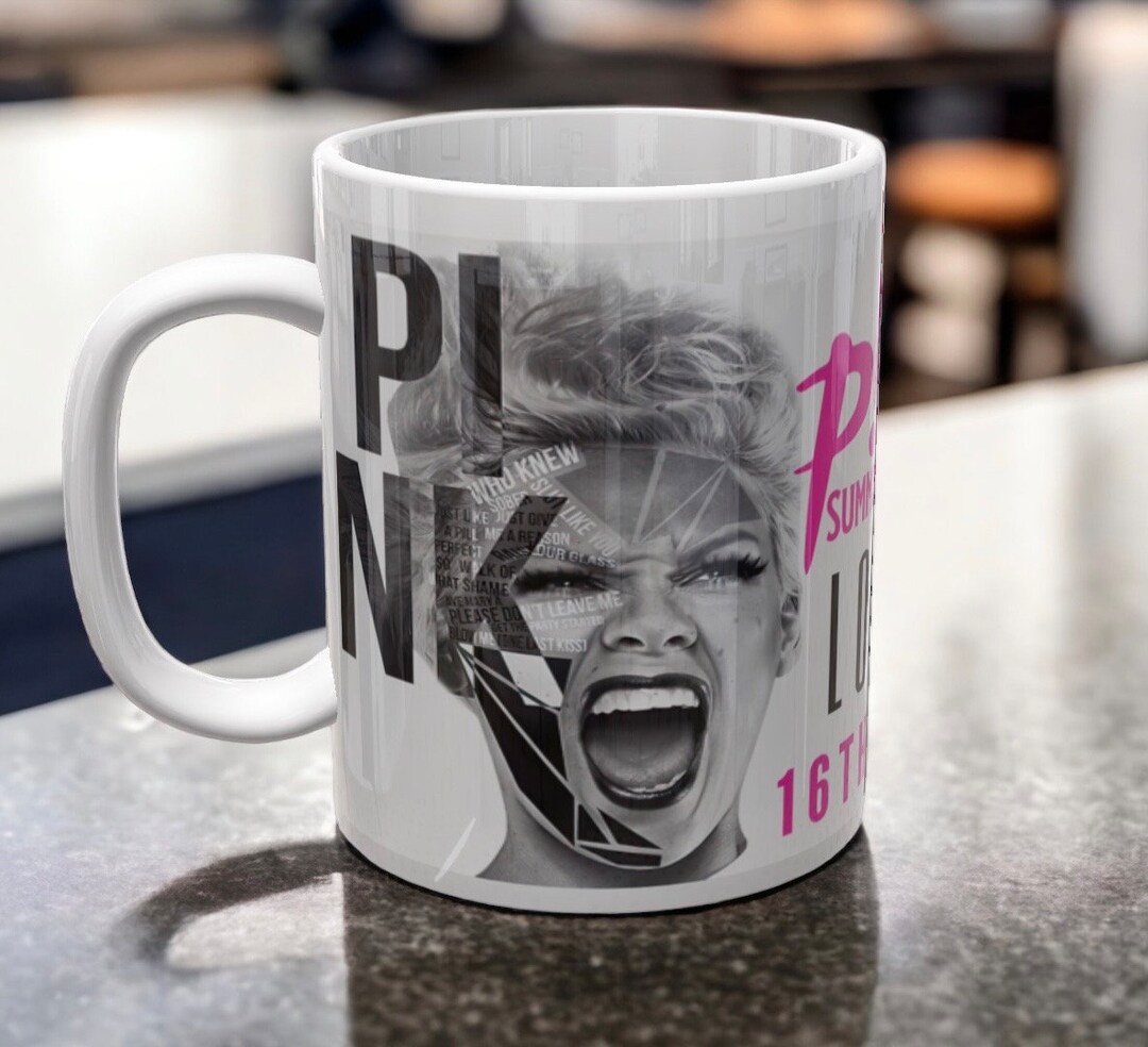 Unique Customised Pink Summer Carnival 2024 11oz Ceramic Decorative Mug