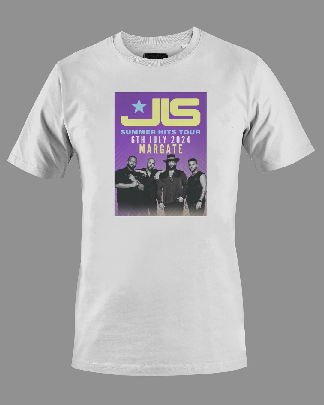 Printed With JLS Summer Hits Tour 2024 Tshirt Custom With Etsy