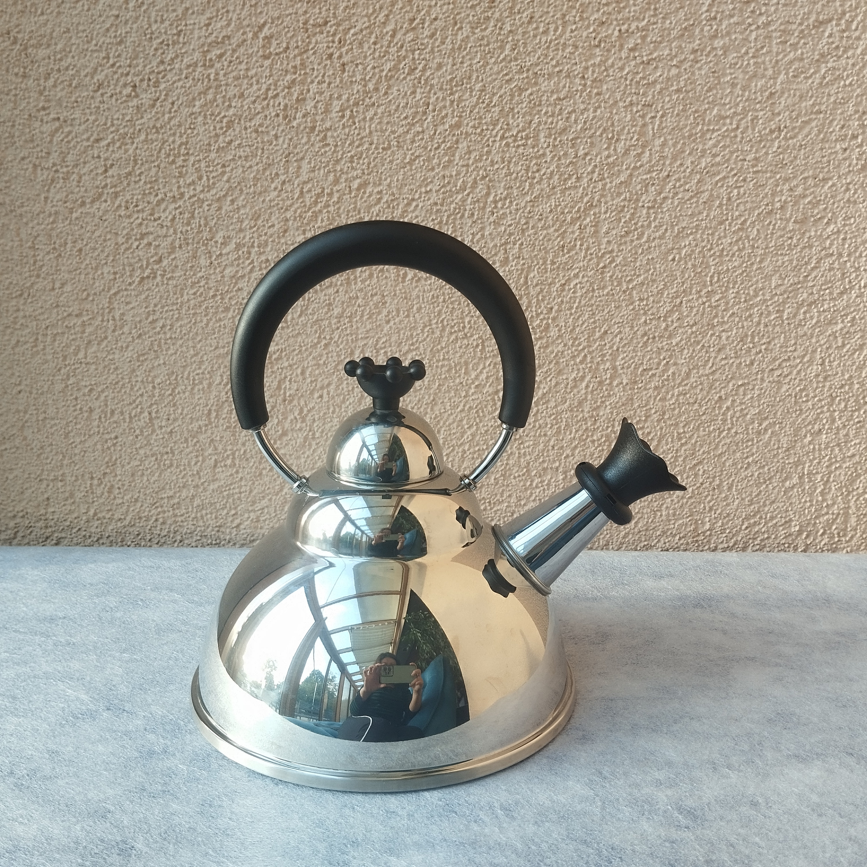 Bollitore A Fischio In Acciaio Inox - 3 Litri Per Tutti I Piani Cottura