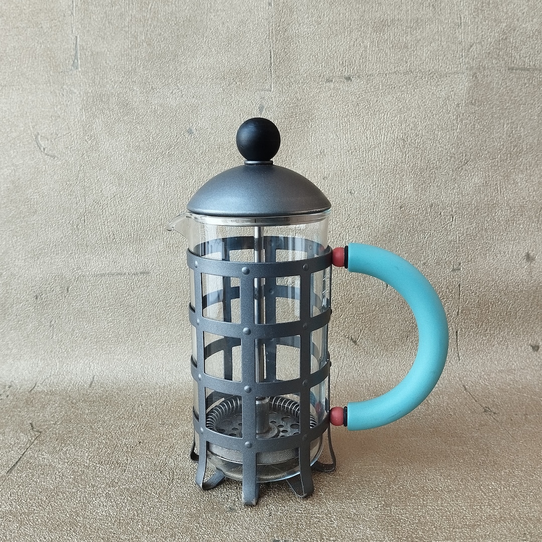Alessi MG French Press 3 Cups/vintage 80r Alessi Retro Coffee Maker