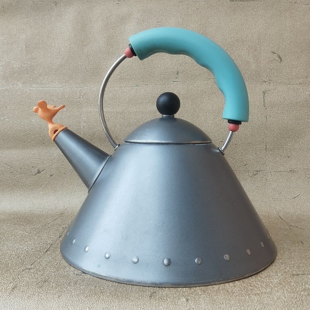 Vintage Retro Alessi MG9093 Bird Whistle Kettle Designed Etsy
