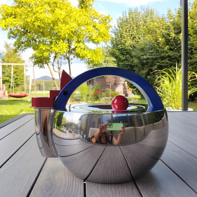 Rare Vintage Mals Tea Kettle/water Cooker Mid Century Retro Etsy