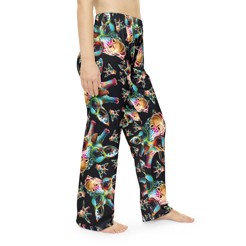 Giraffe Pajama Pants, Cute Animal Lounge Wear, Funny Nightwear for ...