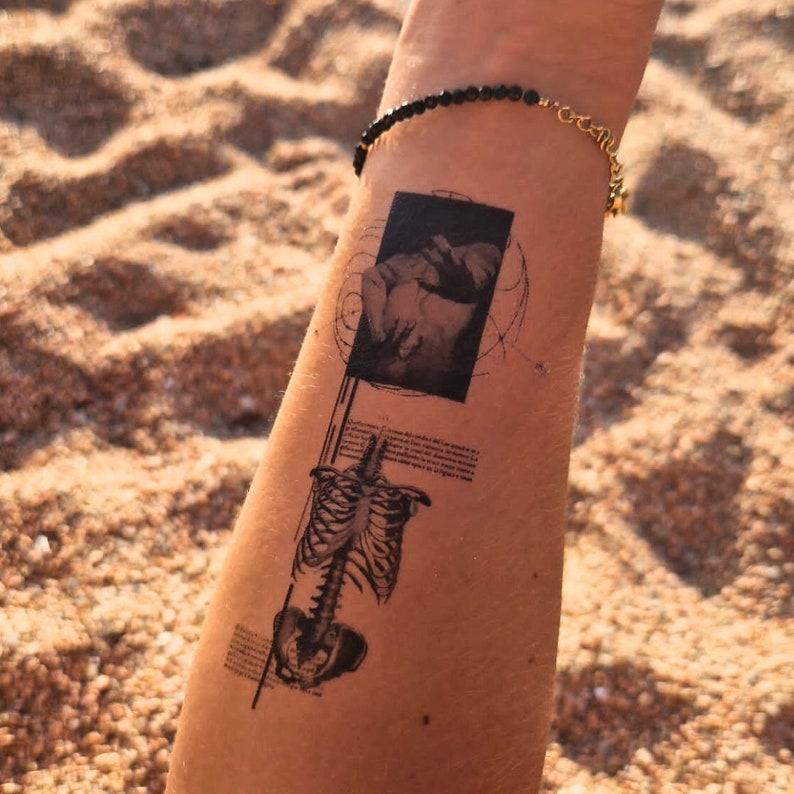 2 Temporary Tattoos Etsy