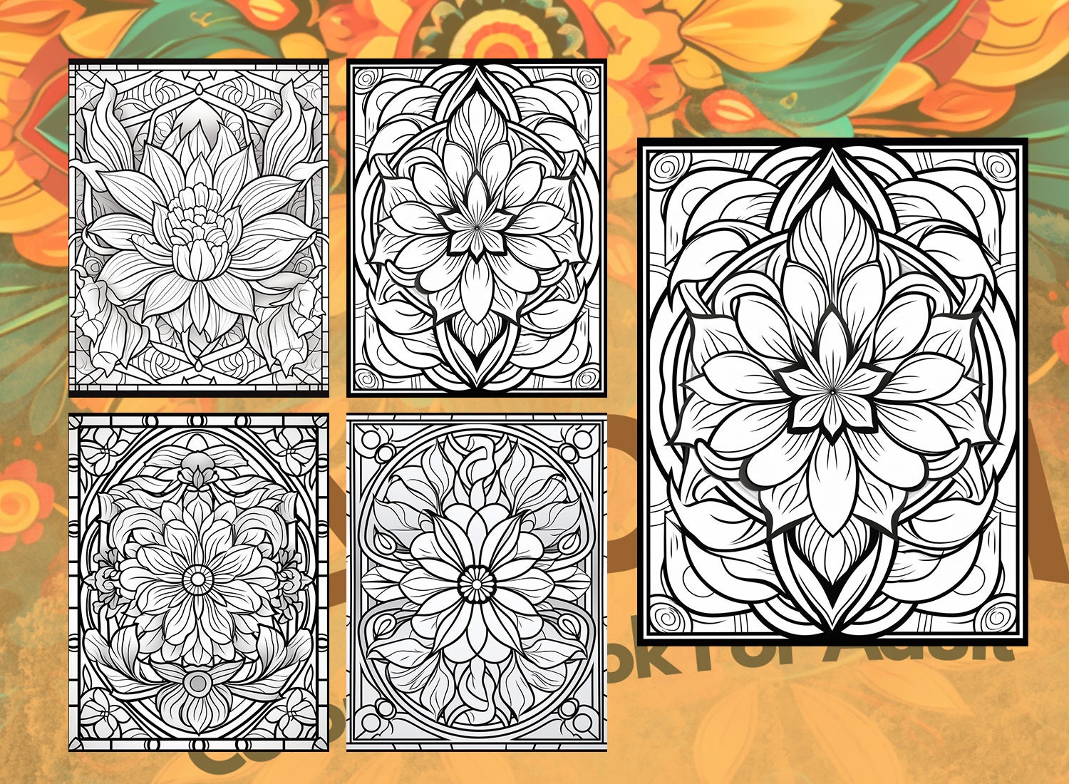 Mandalas Coloring Book PDF Printable Coloring Pages Simple Mandalas