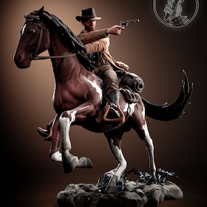 Arthur Morgan / Action Figure / Videogames / Resin / Red Dead Redemption / 3D Model / H3LLcreator