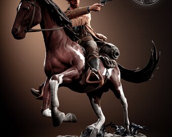 Arthur Morgan / Figura de Acción / Videojuegos / Resina / Red Dead Redemption / Modelo 3D / H3LLcreator