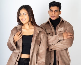 BROWN unisex SHACKET CONNELL