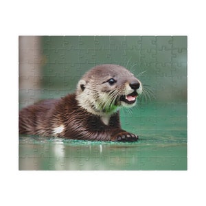 Baby Otter Puzzle, 110 Piece