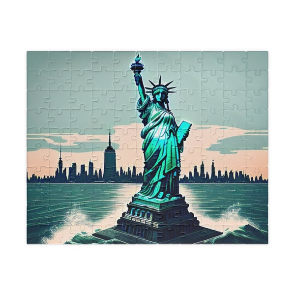 Statue of Liberty Puzzle Etsy
