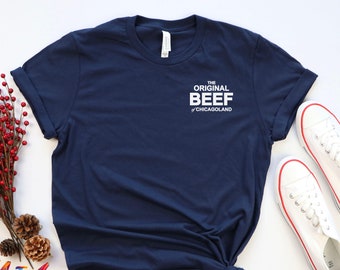 The Original Beef Of Chicagoland Berf T-Shirt Yes Chef, TV Show Merch Authentic Chicagoland Beef Tee – Yes Chef! Inspired TV Show Apparel