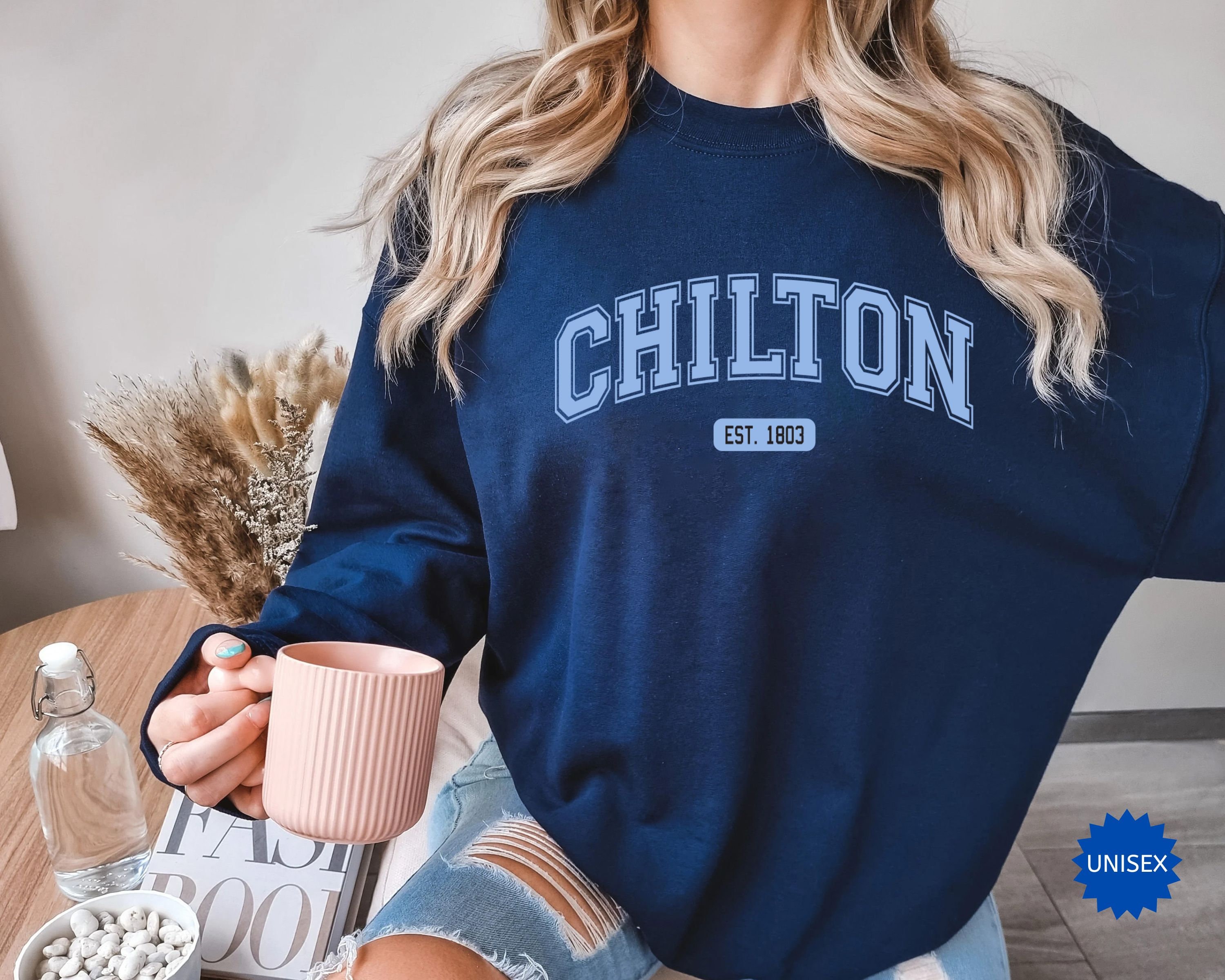 Chilton University Sweatshirt, Stars Hollow Hoodie, Gift for Her, Stars Hollow Girls Sweatshirt