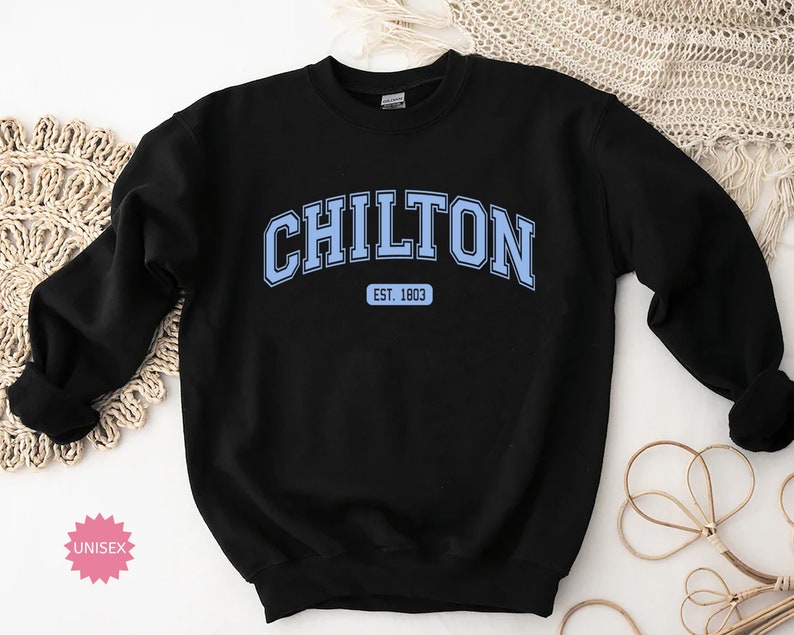 Chilton University Sweatshirt, Stars Hollow Hoodie, Gift for Her, Stars Hollow Girls Sweatshirt