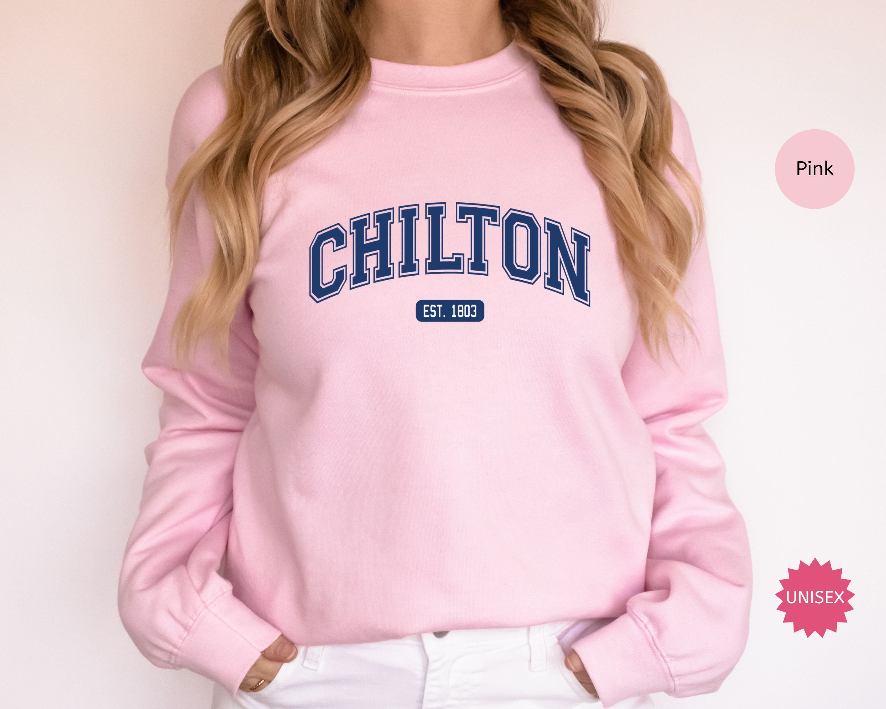 Chilton University Sweatshirt, Stars Hollow Hoodie, Gift for Her, Stars Hollow Girls Sweatshirt