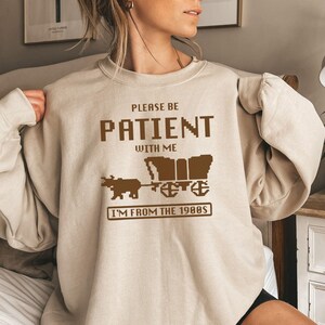 Funny I&#39;m From 90&#39;s Crewneck, 90s Cool Graphic Sweatshirt Vintage Style Unique Gift Sweatshirt
