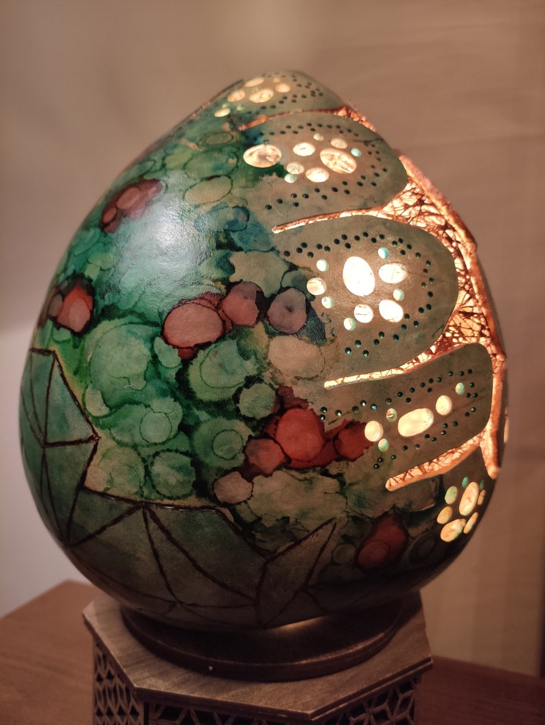 Green Gourd Lamp