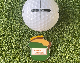Masters Themed Golfball Marker - Golf Geschenk, Golf Zubehör, Fun Golf, Freund Golf, Ehemann Golf, Golf Geschenkidee, Weihnachtsgeschenk