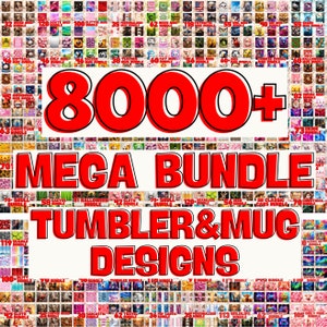 Bundle Tumbler Mug Wrap Tumbler Mug Wraps, 20oz Tumbler Sublimation Design, 15oz 11oz Mug Sublimation Designs, Digital Download