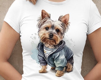 Yorkie Mom Shirt, Funny Yorkshire Terrier Gift
