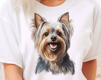 Yorkie Mom Shirt: Funny Yorkshire Terrier Dog Gift