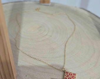 Palestinian Tatreez necklace
