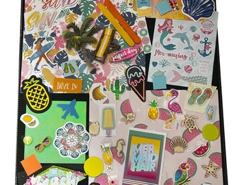 Tropical Summer Scrapbooking Pack | Journal & Craft Supplies
