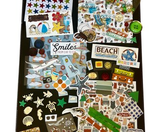 Beach Summer Scrapbooking Pack | Journal & Craft Supplies